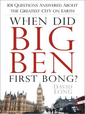 cover image of When Did Big Ben First Bong?
